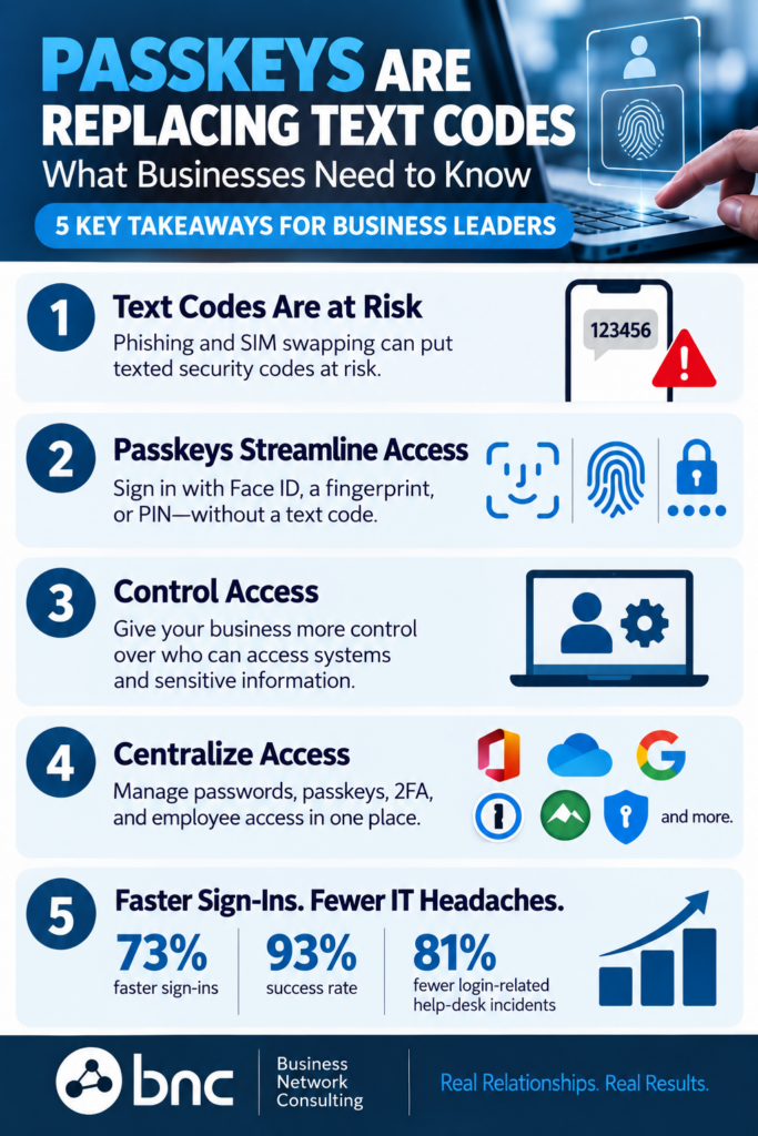 Passkeys vs. Text Codes: What Businesses Need to Know