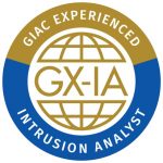 GIAC intrusion analyst certified